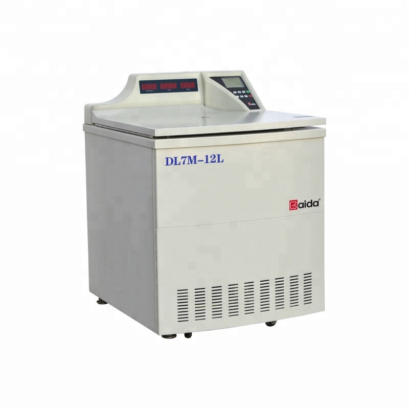 DL7M-12L супер большой емкости охлажденных центрифуги машина цена 8000 об/мин