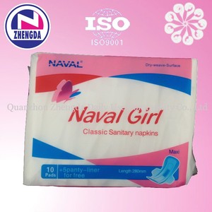 Fujian serviette hygiénique fabricant vente à L'afrique maket navale gril femmes pad - Product Image 2