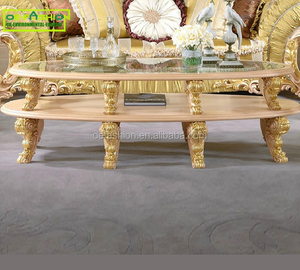 OE-FASHION Luxury <strong>Gold</strong> Furnitures House Living Room Villa <strong>Console</strong> <strong>Table</strong> - Product Image 4
