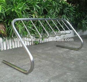 Porte-vélo extérieur personnalisable en acier inoxydable 316 Porte-vélo Porte-vélo Support de stationnement pour vélo - Product Image 2