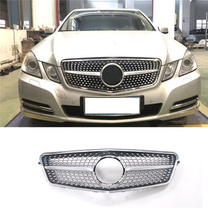 Grille de calandre avant ABS pour Mercedes Benz <span class=keywords><strong>W212</strong></span> Classe E <span class=keywords><strong>E200</strong></span> E250 E350 AMG 2010-2013, cadre de grille de course pour pare-chocs - Product Image 2