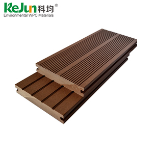 Jardín al aire libre de madera de ingeniería <span class=keywords><strong>pisos</strong></span> de madera decking compuesto plástico - Product Image 1