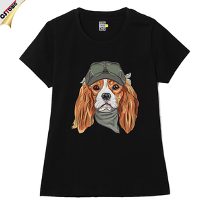 Séduisant Cavalier King Charles Spaniel <span class=keywords><strong>Chien</strong></span> Personnalisé Numérique Impression Complète T-shirt - Product Image 1