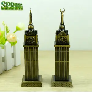 Arábia Saudita Makkah Clock modelo E meca Real Torre do Relógio para o Presente Ramadan árabe muçulmano