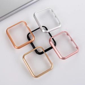 Usine Vente Directe Montre D'alliage D'aluminium de Couverture de Cadre De Pare-chocs De Protection pour <span class=keywords><strong>Apple</strong></span> <span class=keywords><strong>Watch</strong></span> Series - Product Image 3