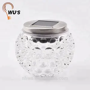 hot product solar led table jar lights solar glass bottle garden lights outdoor decorative party pathway