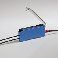CE ile ışın Fiber kablo ile FF-403P çift ekran fiber optik sensör amplifikatör kontrolü diffüz
