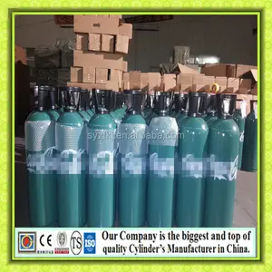 0.7L to 12L co2 beverage aluminium gas cylinder for coca cola