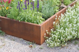 <span class=keywords><strong>En</strong></span> acier corten décoratif a soulevé des lits <span class=keywords><strong>de</strong></span> <span class=keywords><strong>jardin</strong></span> - Product Image 5