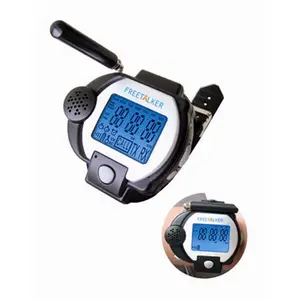 F-600-MIni walkie talkie profesional, radio bidireccional, reloj de pulsera para niños, 8 canales, 0,5 W