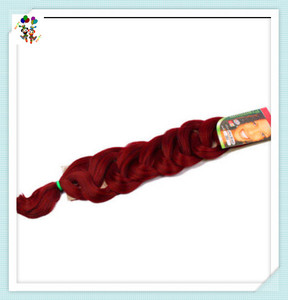 Trenzas de pelo sintético <span class=keywords><strong>Jumbo</strong></span> de colores para mujer, HPC-2024 barata - Product Image 6