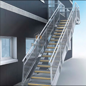 <span class=keywords><strong>Escaleras</strong></span> Metálicas Industriales <span class=keywords><strong>para</strong></span> Exteriores, Escalera de Hierro Fundido, Escalera Recta <span class=keywords><strong>para</strong></span> Exteriores - Product Image 2