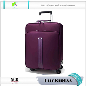 Ligero de nylon suave 4 unids spinner luggage set/maleta de rodillos - Product Image 3