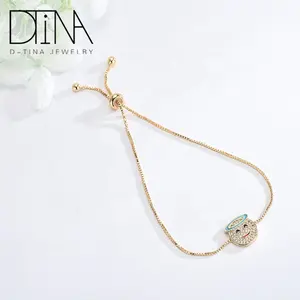 DTINA new charm bracelet cute expression girl bracelet