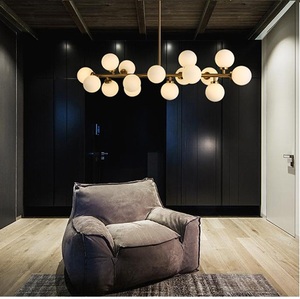 Nouvelle suspension moderne en verre dépoli pour intérieur - Product Image 3