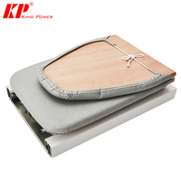 Planche à repasser murale rotative intégrée avec plateau en bois, pour armoire, porte-vêtements inclus, 1135-Y5 – Offre Spéciale
