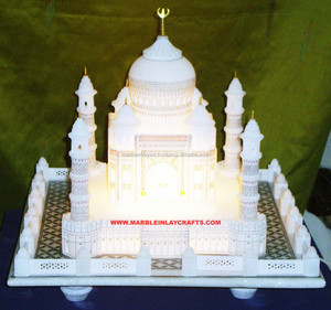 Modèle du Taj Mahal en marbre blanc, Taj Mahal en marbre - Product Image 1