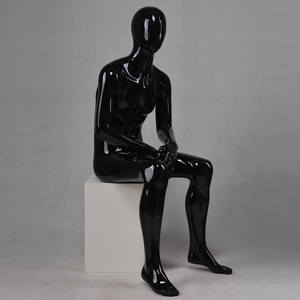 Mannequins <span class=keywords><strong>vintage</strong></span> masculins de sexe de corps entier noir brillant en plastique à <span class=keywords><strong>vendre</strong></span> - Product Image 4