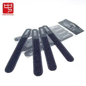 Tái Sử Dụng In Hook Và Loop Cable Ties Dây Đai Nylon Tùy Chỉnh