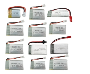 <span class=keywords><strong>ราคา</strong></span>โรงงาน20C 3.7โวลต์500มิลลิแอมป์ชั่วโมง Lipo แบตเตอรี่ลิเธียมเซลล์เดียวสำหรับ Rc ของเล่นรุ่น FPV จมูก - Product Image 3