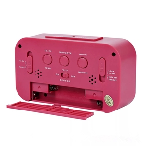 Popular LED Digital Wake up Light Alarm <strong>Clock</strong> Snooze Smart Digital <strong>Clock</strong> - Product Image 2