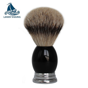 <span class=keywords><strong>Haut</strong></span> <span class=keywords><strong>de</strong></span> <span class=keywords><strong>Gamme</strong></span> Privé Étiquette Argent Pointe <span class=keywords><strong>Blaireau</strong></span> - Product Image 1