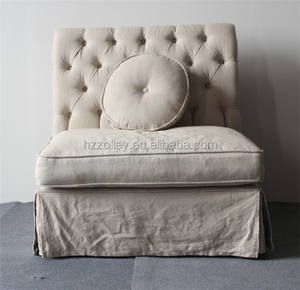 Cojín Seccional de tela de sofá <span class=keywords><strong>Luis</strong></span> de estilo árabe neoclásico de lujo con diseño tradicional para apartamento, centro comercial, <span class=keywords><strong>villa</strong></span>, hecho de madera - Product Image 2