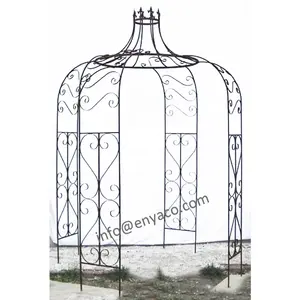 Wrought Iron Gazebo Antique Patio Outside Wholesale Garden Wrought Iron Pavilion Pergola Gazebos Price For Outdoor Decoration