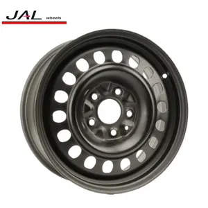 Jantes de carro pretos 17 polegadas 17x7.5, rodas de aço