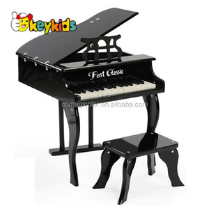 <span class=keywords><strong>Vente</strong></span> chaude musical en bois enfants jouer du <span class=keywords><strong>piano</strong></span> en noir W07C014 - Product Image 4