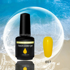 RNK 16 couleurs imbibent outre ongles gel polonais lueur dans le foncé UV gel polonais - Product Image 4