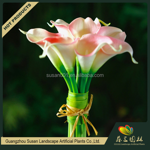 Fabricación wholesle real touch calla Lily flor artificial flor del <span class=keywords><strong>lirio</strong></span> de la decoración del hogar - Product Image 3