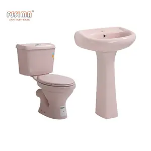 Nijerya Twyford WC tuvalet yakın çift Miniset