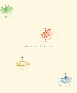 Chica bailando diseño de alta calidad de los niños del bebé de los niños papel pintado dormitorio - Product Image 5