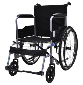 Plegable asiento ajustable silla de ruedas de acero de aluminio de sillas de ruedas para la venta - Product Image 6