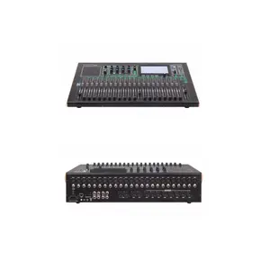 32 channels digital mixer DB32DL OEM with 24 mic 2 groups 1 return sound card mp3 and fibre-optical mixing console