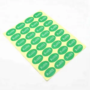 Custom Eco-friendly ROHS Label,Adhesive Warranty Security Seal Sticker Packaging Label