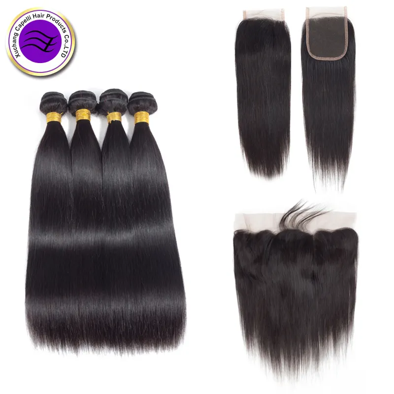 Direct Price Long Life Service Cuticle Aligned Raw Virgin Peruvian Human Hair Bundles With Closure,Wholesale Good Quality Googs
