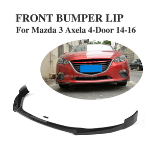 In Fibra di carbonio M3 Axela Spoiler Anteriore per <span class=keywords><strong>Mazda</strong></span> 3 Sport 2014-2016 - Product Image 2