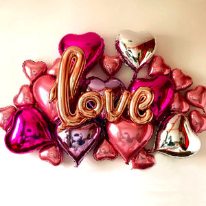 2019 venta al por mayor 40 pulgadas frase <span class=keywords><strong>amor</strong></span> helio globos <span class=keywords><strong>de</strong></span> papel <span class=keywords><strong>de</strong></span> aluminio <span class=keywords><strong>de</strong></span> boda Día <span class=keywords><strong>de</strong></span> San Valentín - Product Image 6