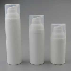 Bouteille de pompe sans air <span class=keywords><strong>noire</strong></span> cosmétique de 15ml 30ml 50ml pp - Product Image 5