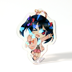 <span class=keywords><strong>Vograce</strong></span> de hacer su propio diseño personalizado acrílico holográfica llavero - Product Image 3