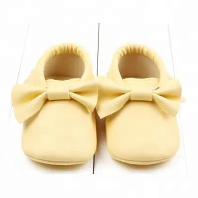 Imalatı toptan bebek toplu moccasin ayakkabı deri bebek ayakkabı bebek ayakkabı tedarikçisi