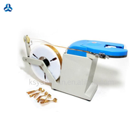 Semi automatique pour animaux de compagnie cravate métallique machine