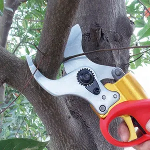 45mm cutting orchard and fruit tree electric pruner telescopic tft 45mm pruners anvil plastic coated electric pruning shear