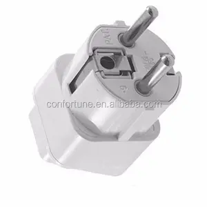 Adaptor Perjalanan Universal Pin Bulat 2/Steker Schuko/Soket Steker