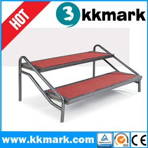 Di động ngoài trời tổ chức sự kiện Gấp Sắt Nhôm Giai Đoạn Nền Tảng Với Bánh Xe - Product Image 4