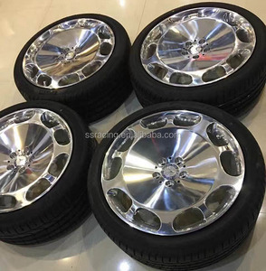 ล้อแม็กซ์อัลลอยด์ชิ้นเดียวขัดเงา ล้อฟอร์จโครเมียมสำหรับ G63 - Product Image 4