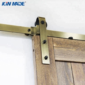 <span class=keywords><strong>KINMADE</strong></span> Pintu Gudang Interior Kedap Suara, Perangkat Keras untuk Rumah, Jalur Baja, Lemari, Sistem Geser Kayu, Pintu Gudang & Track - Product Image 2