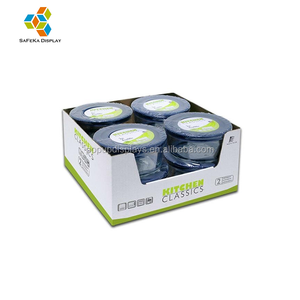 Shenzhen carton pop tear away display box template Promotion cardboard display carton case for tools